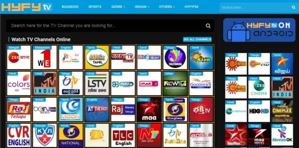 watch free tv streams online