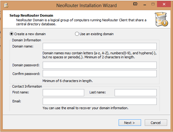 neorouter ip configuration