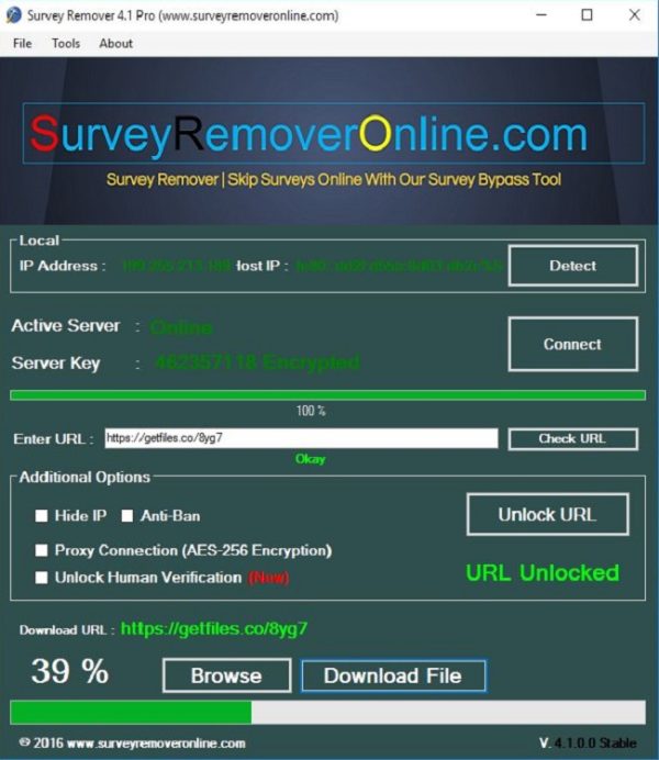 xjz survey remover alternative